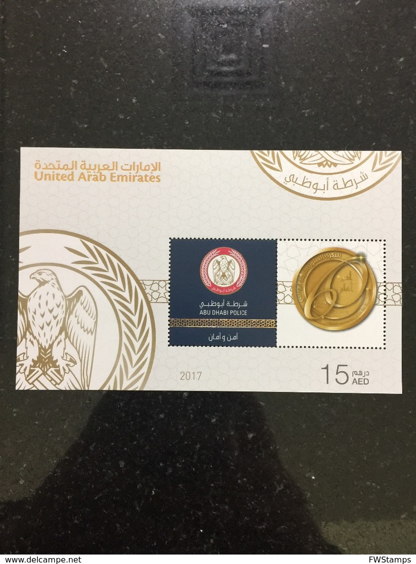 UAE 2018 Abu Dhabi Police SS MNH Limited Edition - Verenigde Arabische Emiraten