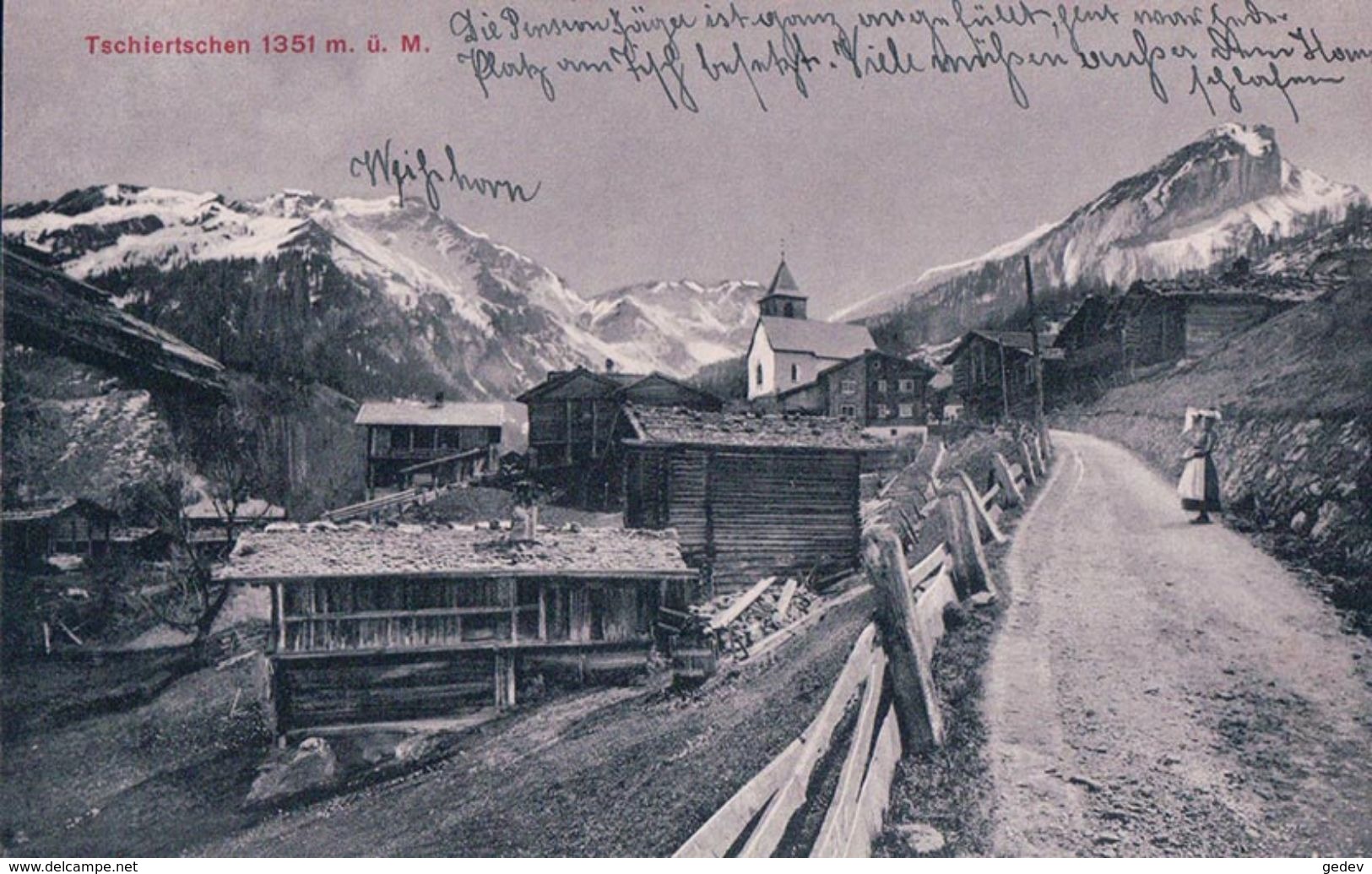 Tschiertschen GR (28.7.1907) - Tschiertschen