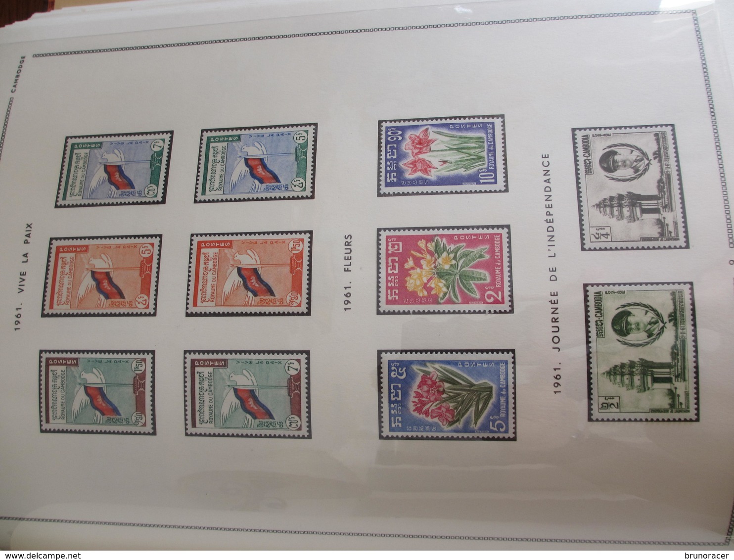 SUPERBE COLLECTION COMPLÈTE ANNEES 50/60/70 VIETNAM/CAMBODGE/LAOS NEUF*/** TTBE A VOIR 158 SCANS