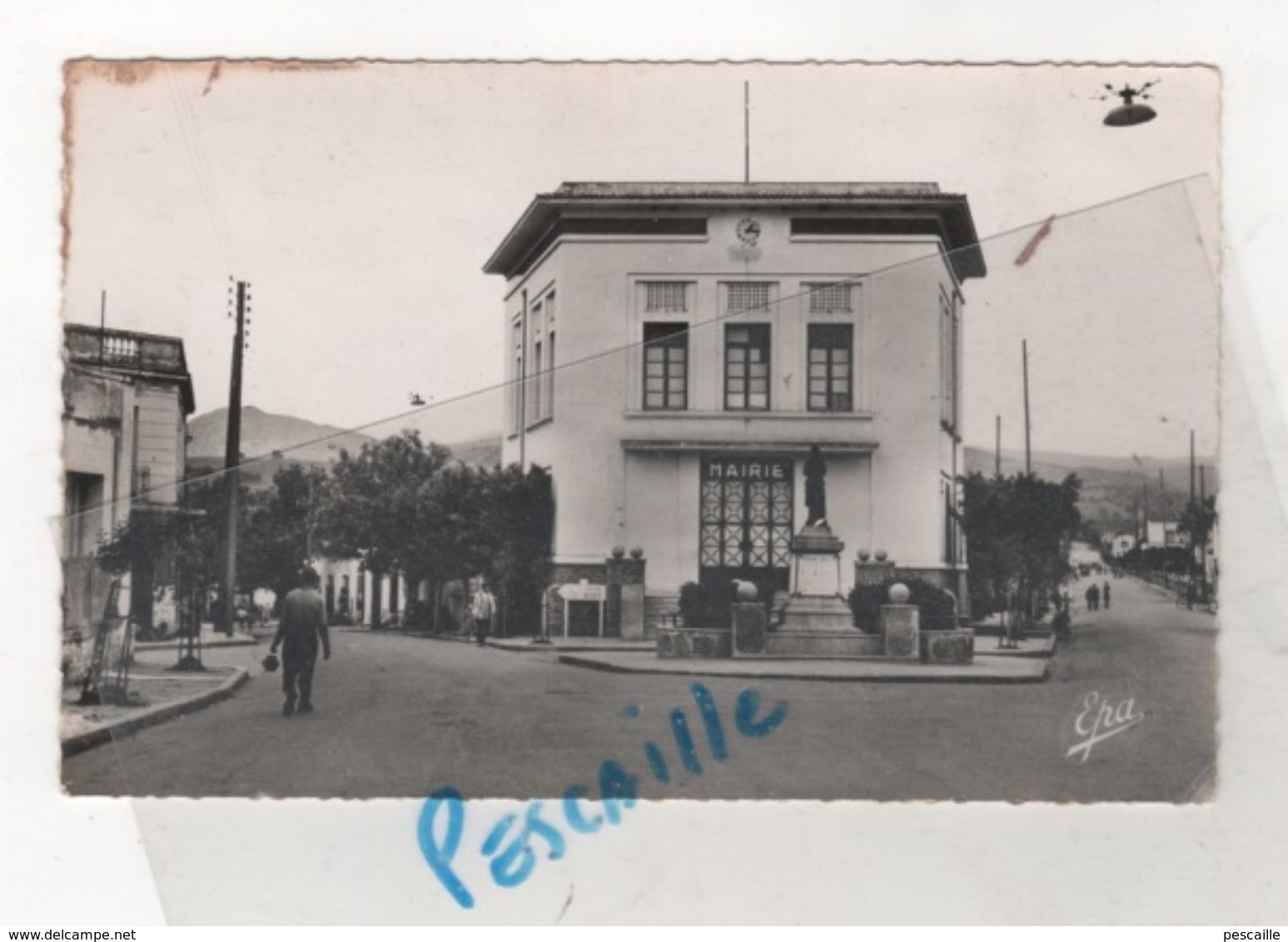 ALGERIE - CP ANIMEE EL KSEUR - LA MAIRIE - EDITIONS PHOTO-AFRICAINES EPA N° 3 - 1958 - Other & Unclassified