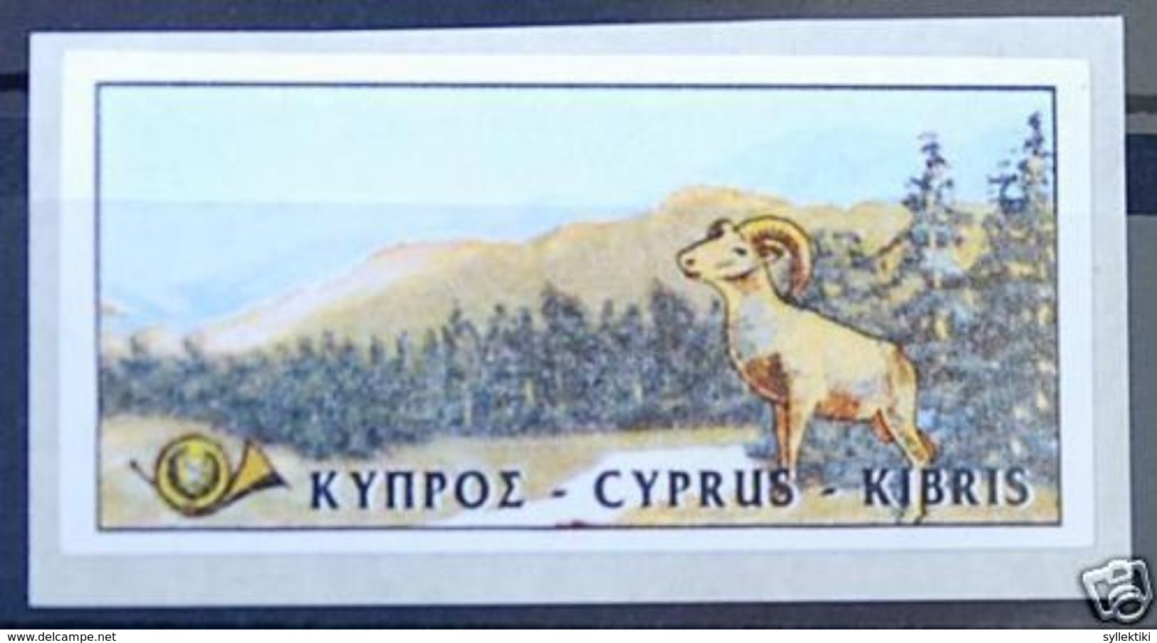 CYPRUS 1999 FRAMA MOUFFLON WITH FRAME WITHOUT PRICE MNH - Neufs