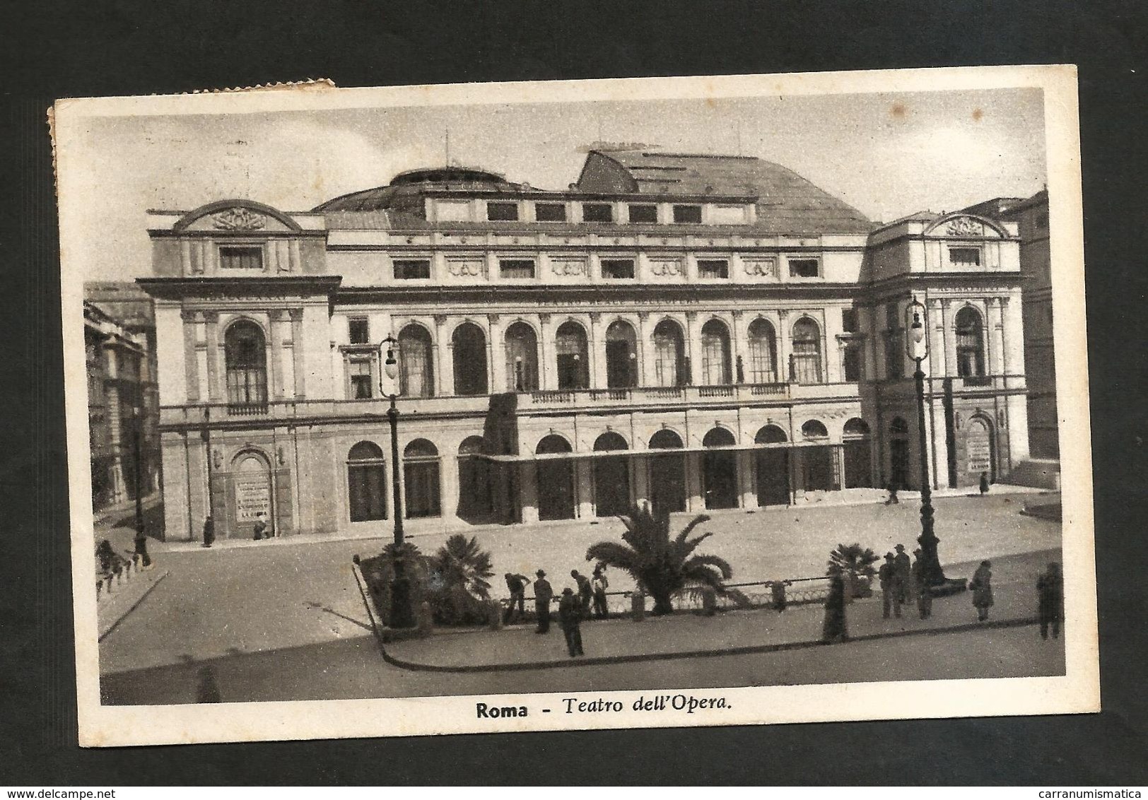 ROMA - TEATRO Dell' OPERA ( Spedita 1938 ) Annullo Meccanizzato"Mostra Del Dopolavoro.Massime Riduzioni Ferroviarie" - Otros & Sin Clasificación