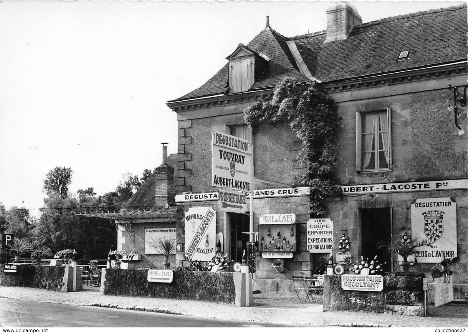 37-VROUVRAY- SUR LA RN 152- ANBERT LACOSTE- PROPRIETAIRE RECOLTANT - Vouvray