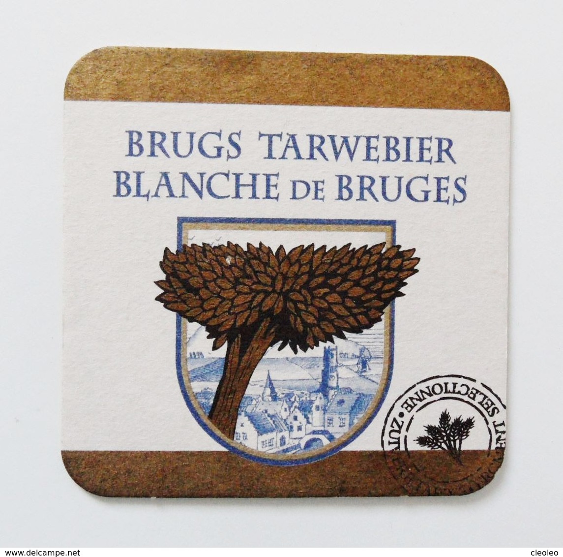 Sous Bock Bière Blanche De Bruges - Sous-bocks