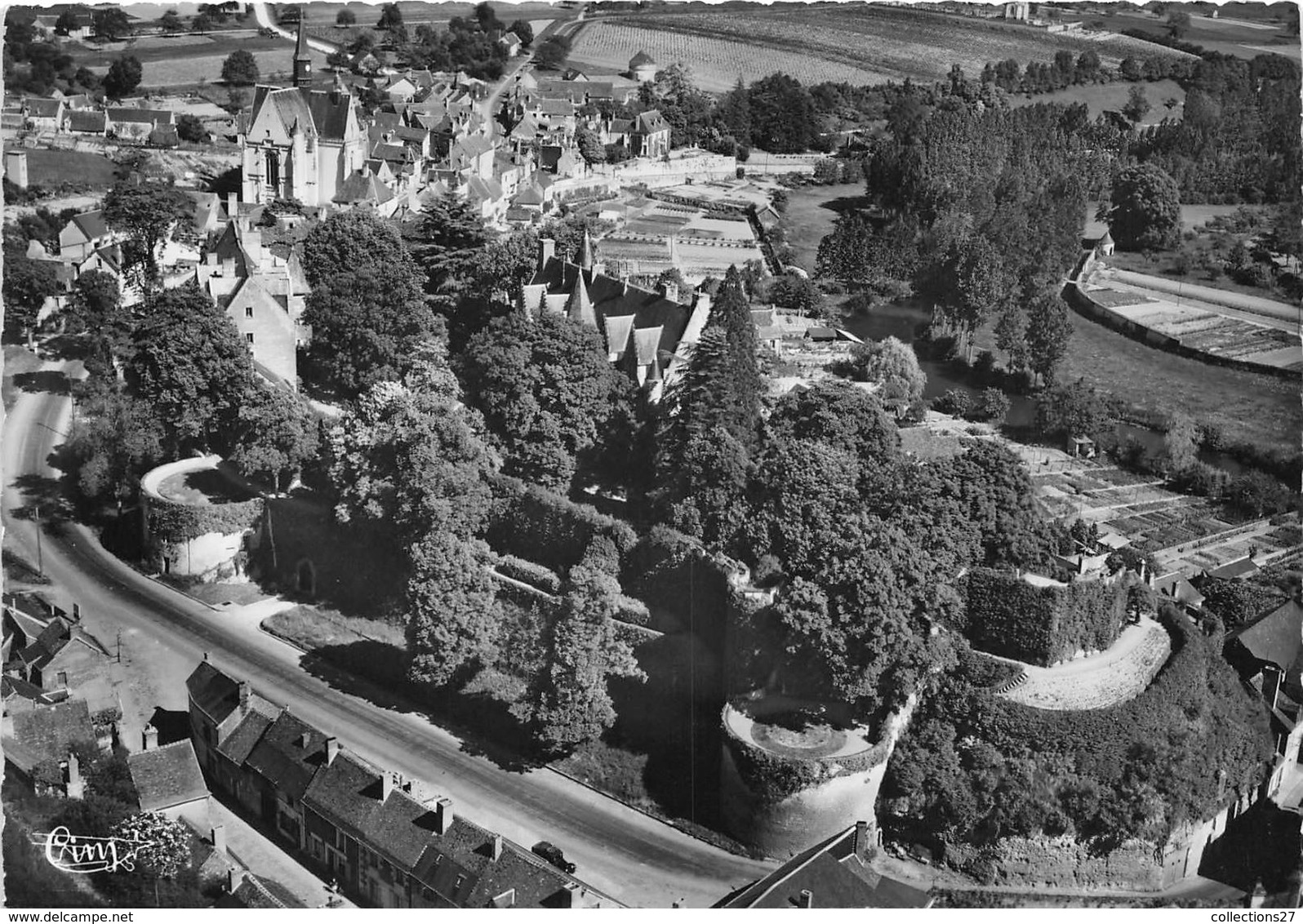 37-MONTRESOR- VUE AERIENNE - Montrésor