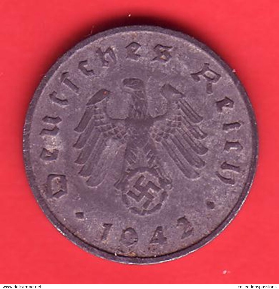 - ALLEMAGNE - Troisième Reich - 10 Reichspfennig - 1942 - - 10 Reichspfennig