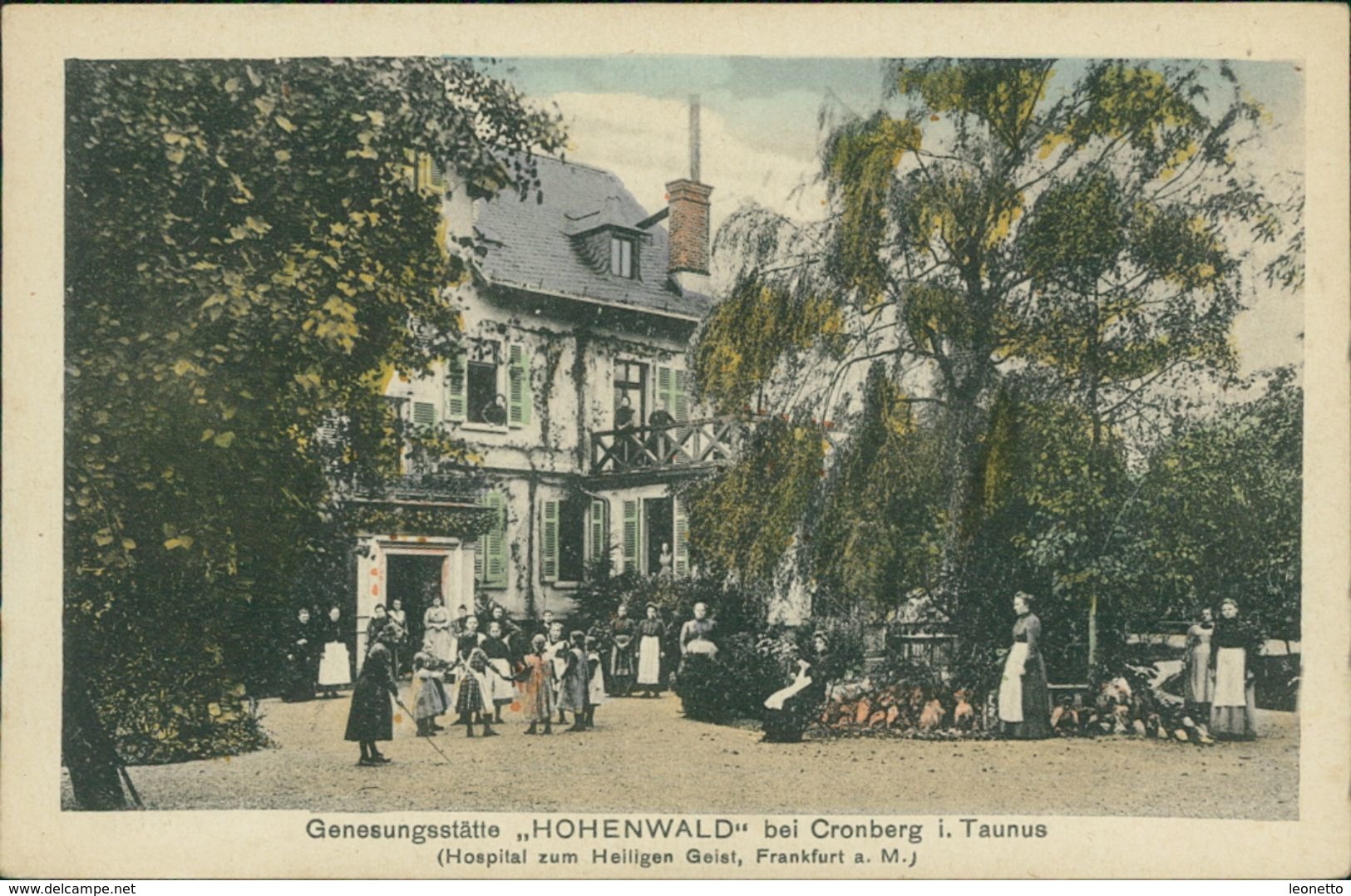 AK Kronberg Im Taunus, Genesungsstätte Hohenwald, Um 1910 (29269) - Kronberg