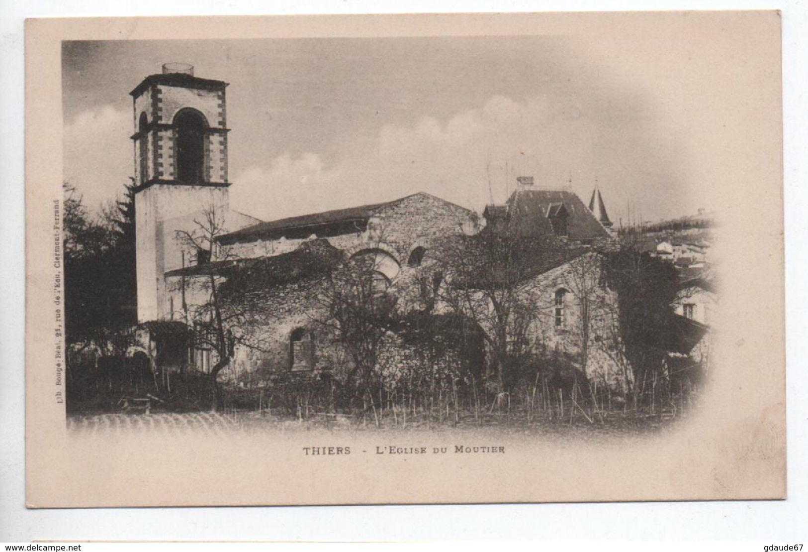 THIERS (63) - L'EGLISE DU MOUTIER - Thiers