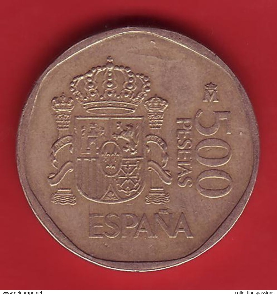 - ESPAGNE - 500 Pesetas 1988 - - 500 Peseta