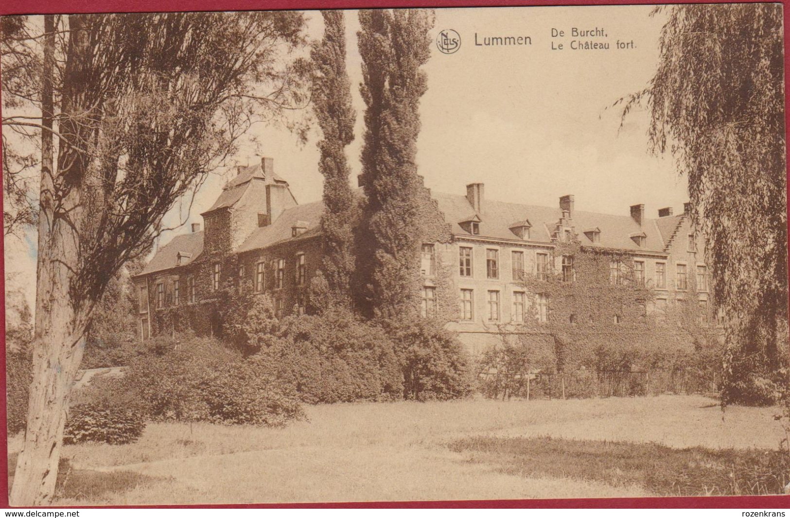 Lummen De Burcht Oude Postkaart - Lummen