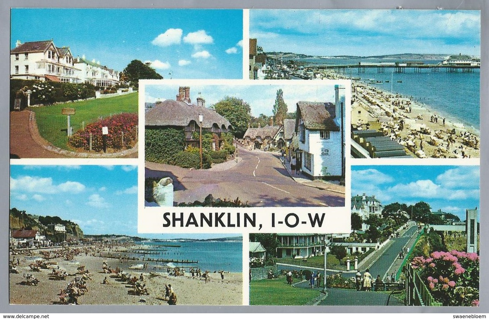 GB.- SHANKLIN, I-O-W. KEATS GREEN,PIER AND ESPLANADE, THE OLD VILLAGE. THE BEACH, LIFT. - Other & Unclassified