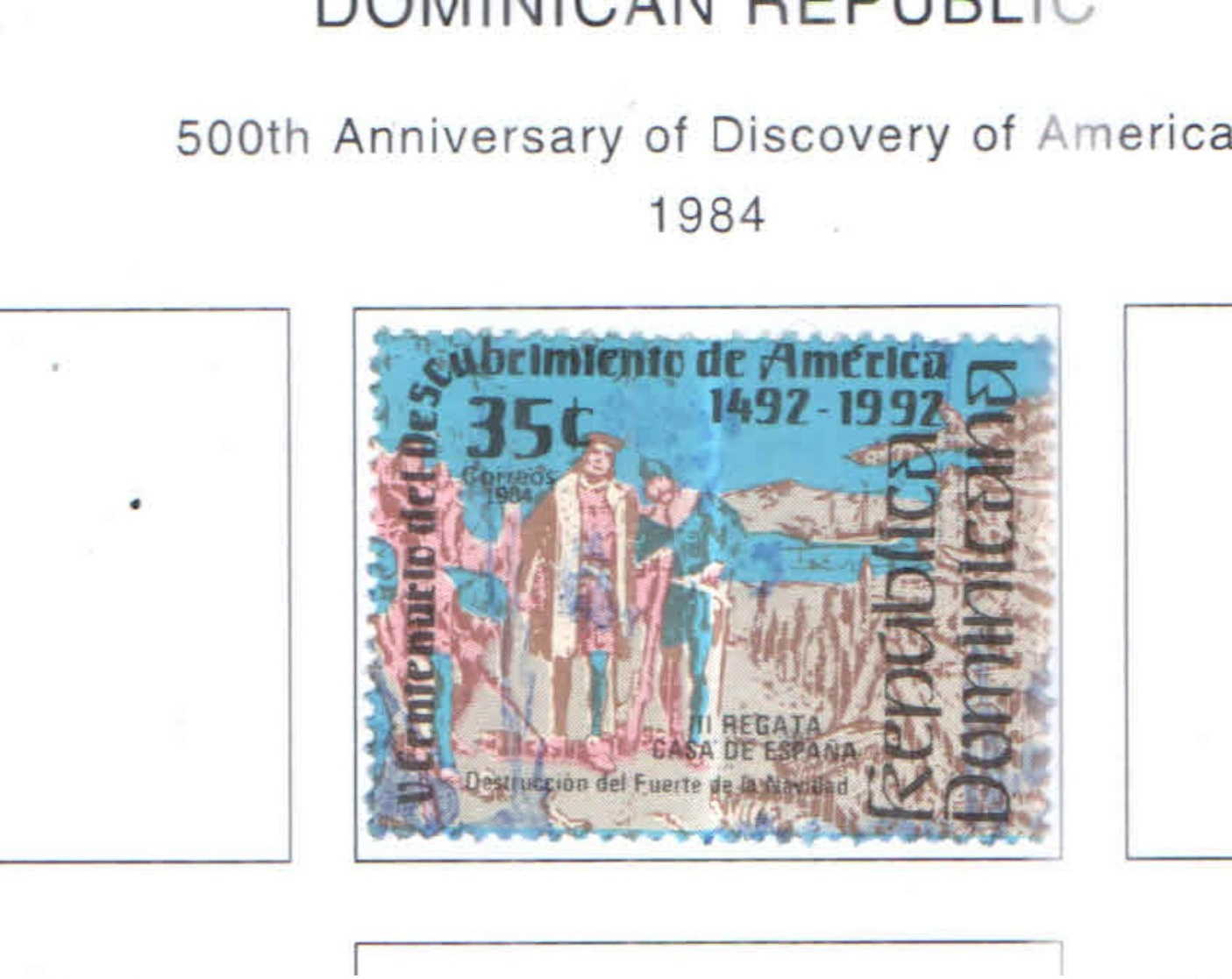 Rep.Dominicana PO 1984 Scop.America Scott.917 Nuovo/Used See Scans On Scott.Page - Repubblica Domenicana