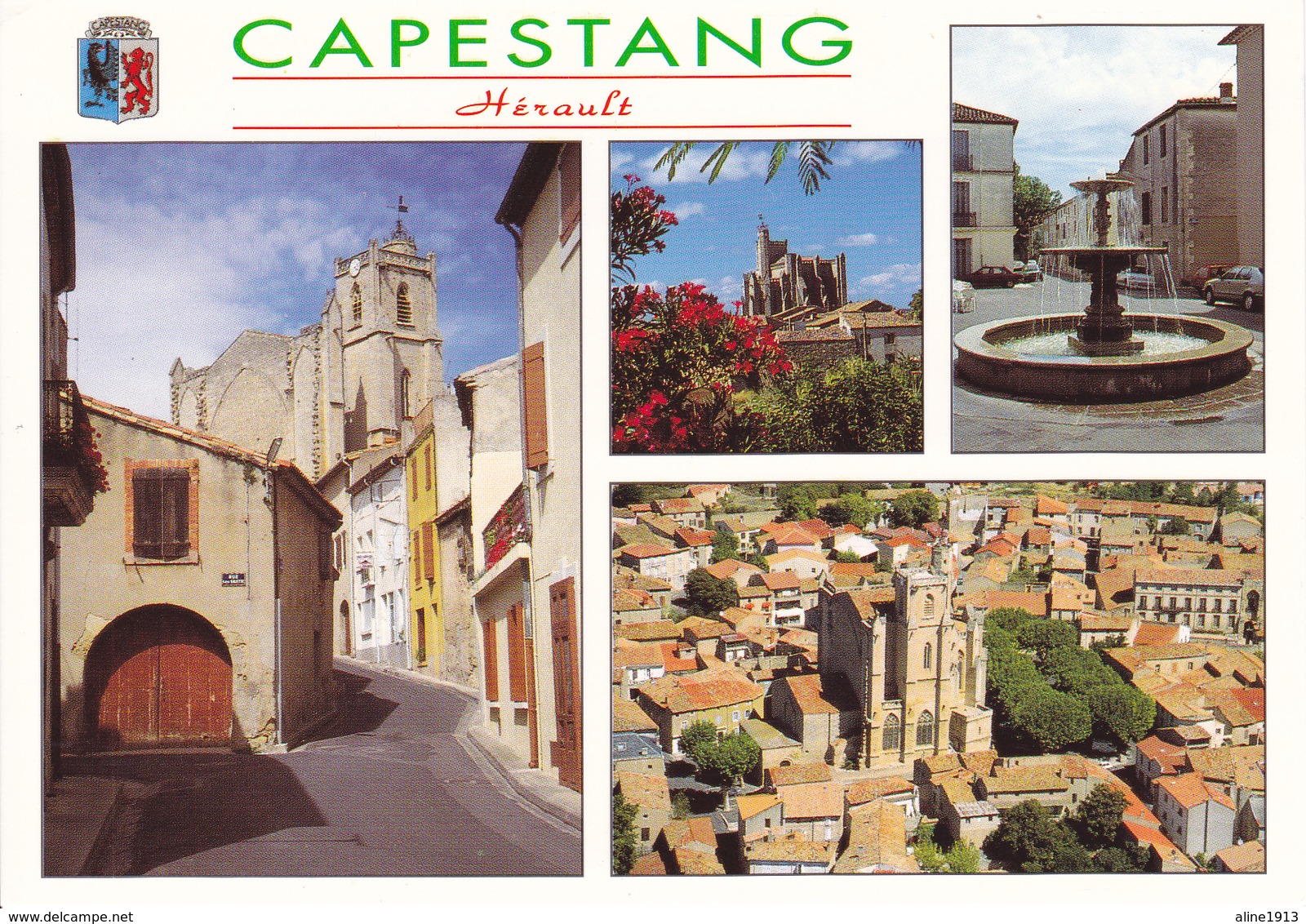 34 CAPESTANG /  MULTIVUES / BLASON - Capestang