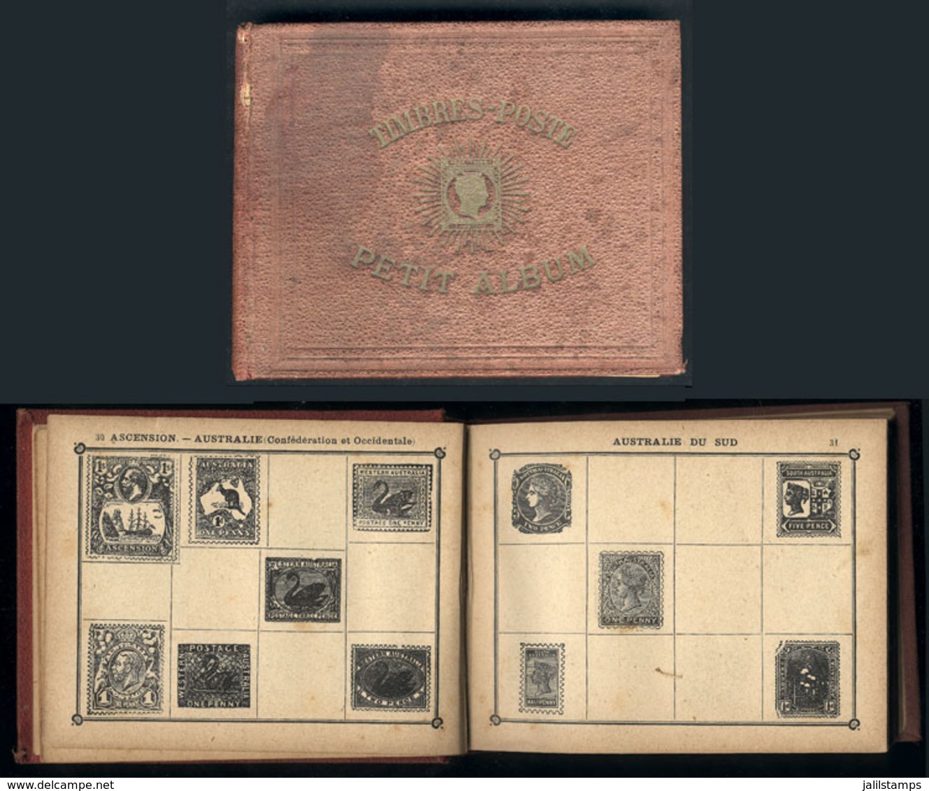 1 OTHER ITEMS: Old "Petit Album" Of Arthur Maury, Almost Without Stamps And It App - Autres & Non Classés