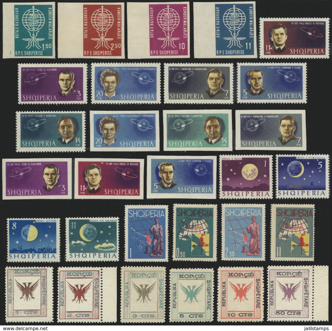 38 ALBANIA: Lot Of VERY THEMATIC Sets And Souvenir Sheets, Almost All Unmounted And Of - Albanie