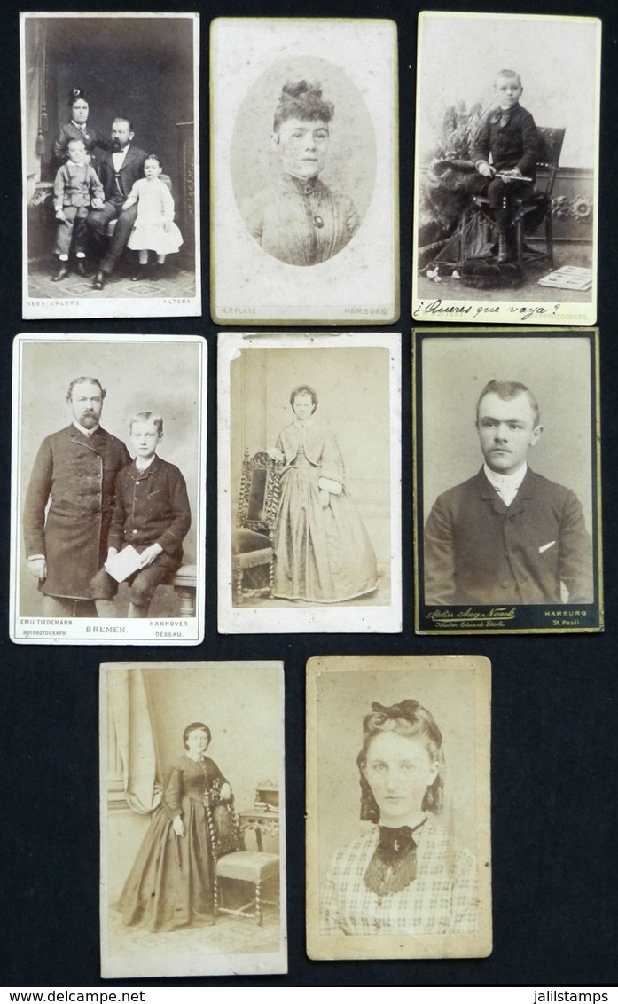 71 GERMANY: Circa 1850/1880, 27 Photographs Of A Family That EMIGRATED TO ARGENTINA, Su - 1801-1900