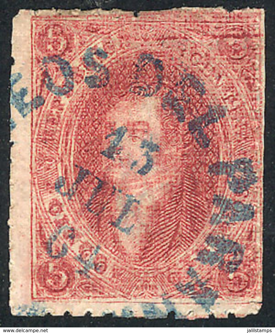 152 ARGENTINA: "GJ.19a + G, 1st Printing, With COMBINATION OF VARIETIES: Complete Double - Neufs