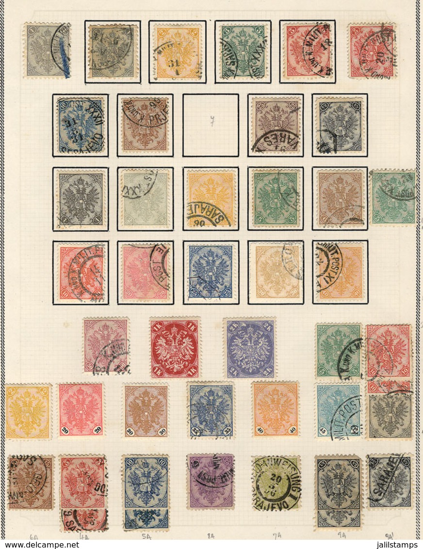 492 BOSNIA HERZEGOVINA: Collection On Pages, With Mint (mostly Lightly Hinged And Few Wi - Bosnie-Herzegovine