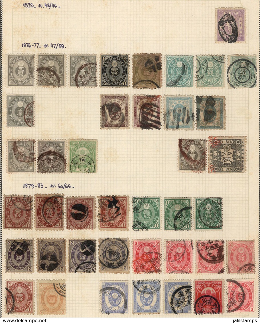 908 JAPAN: Collection In Album (circa 1876 To 1990), Used Or Mint Stamps, Most Of Fine Q - Autres & Non Classés