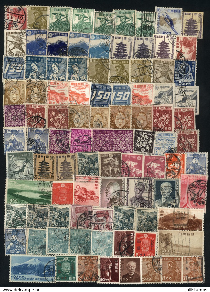 913 JAPAN: Lot Of Interesting Stamps, Most Used And Of Fine To VF Quality, High Catalog - Autres & Non Classés