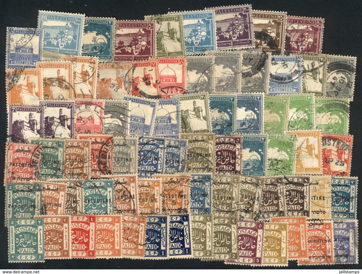 1106 PALESTINE: Lot Of Stamps, Most Used And Of Fine Quality (some Can Have Minor Defects - Palestine