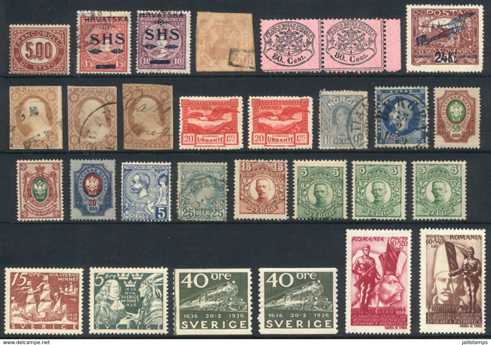1231 WORLDWIDE: Selection Of Good Stamps Of Various Countries, Used And Mint (the Latter - Autres & Non Classés