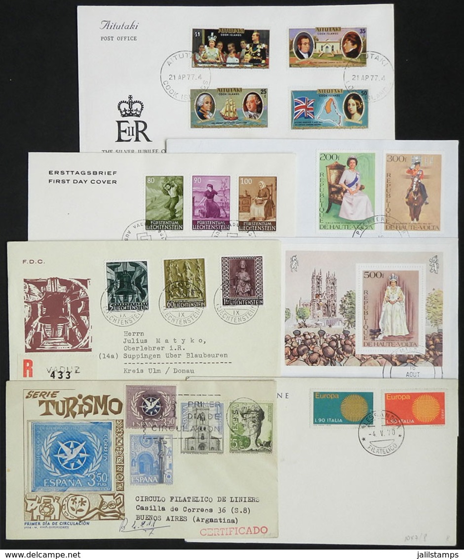 1238 WORLDWIDE: 48 Varied First Day Covers, VERY THEMATIC, Very Fine Quality, Low Start! - Autres & Non Classés