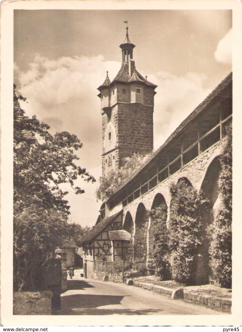 ROTHENBURG OB DER TAUBER KLINGENFCHUTT WALL - Rotenburg