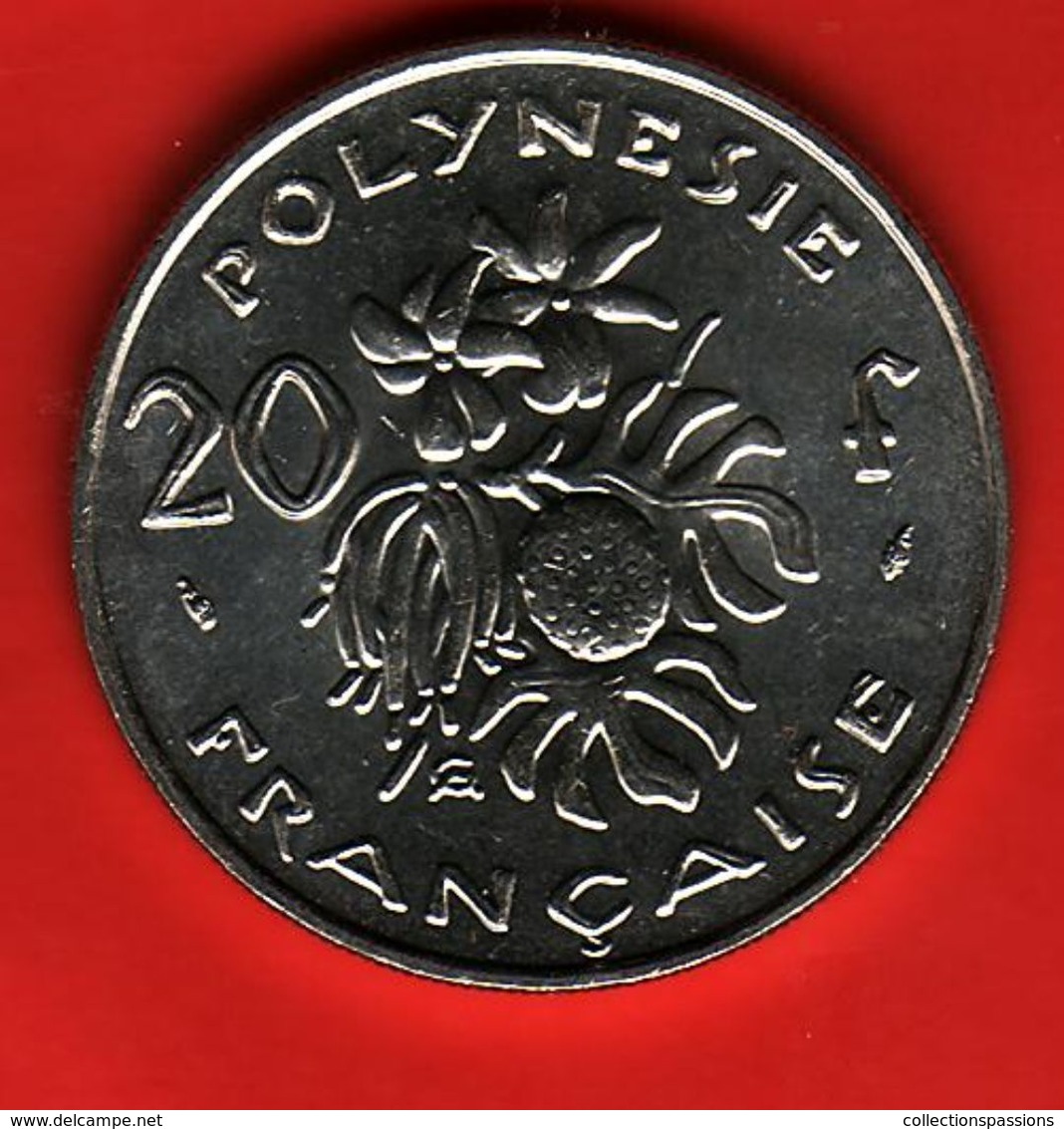- POLYNESIE FRANCAISE - 20 Francs - 1993 - - Frans-Polynesië