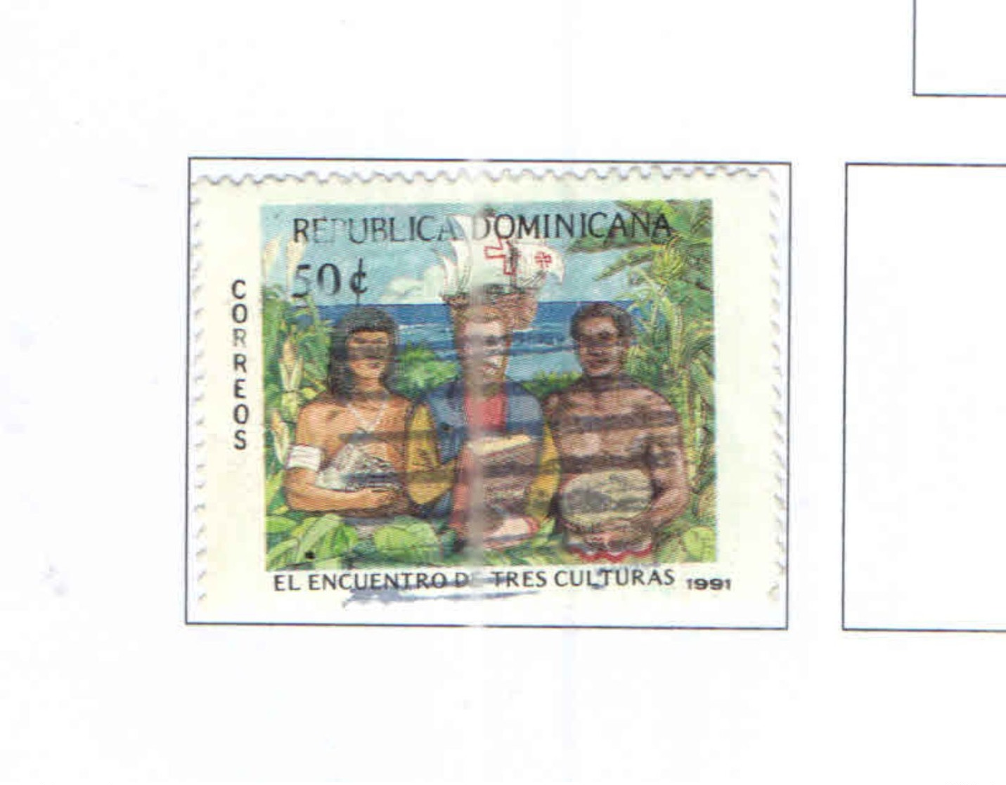 Rep.Dominicana PO 1991 Scoperta America   Scott.1116 Nuovo/Used See Scans On Scott.Page - Dominikanische Rep.