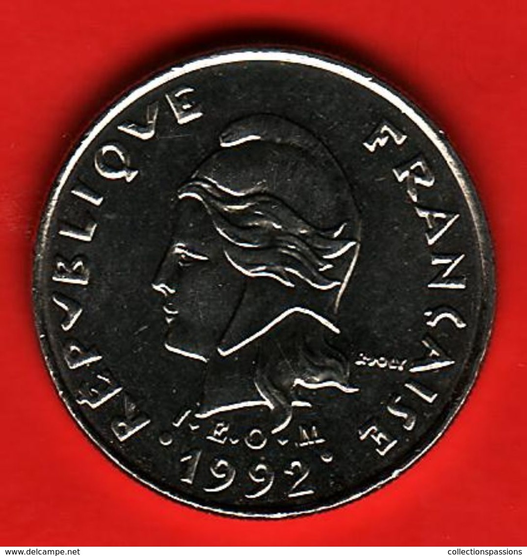 - POLYNESIE FRANCAISE - 10 Francs - 1992 - - Polynésie Française