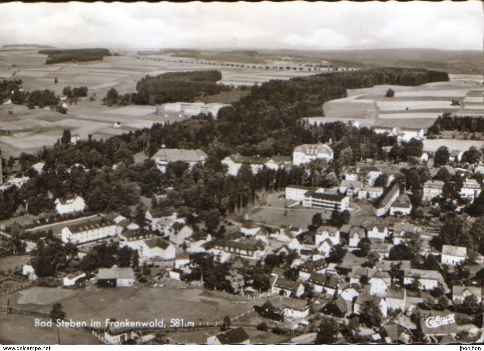 Germany - Postcard Circulated In 1970 - Bad Steben - General View Partial  - 2/scan - Bad Steben