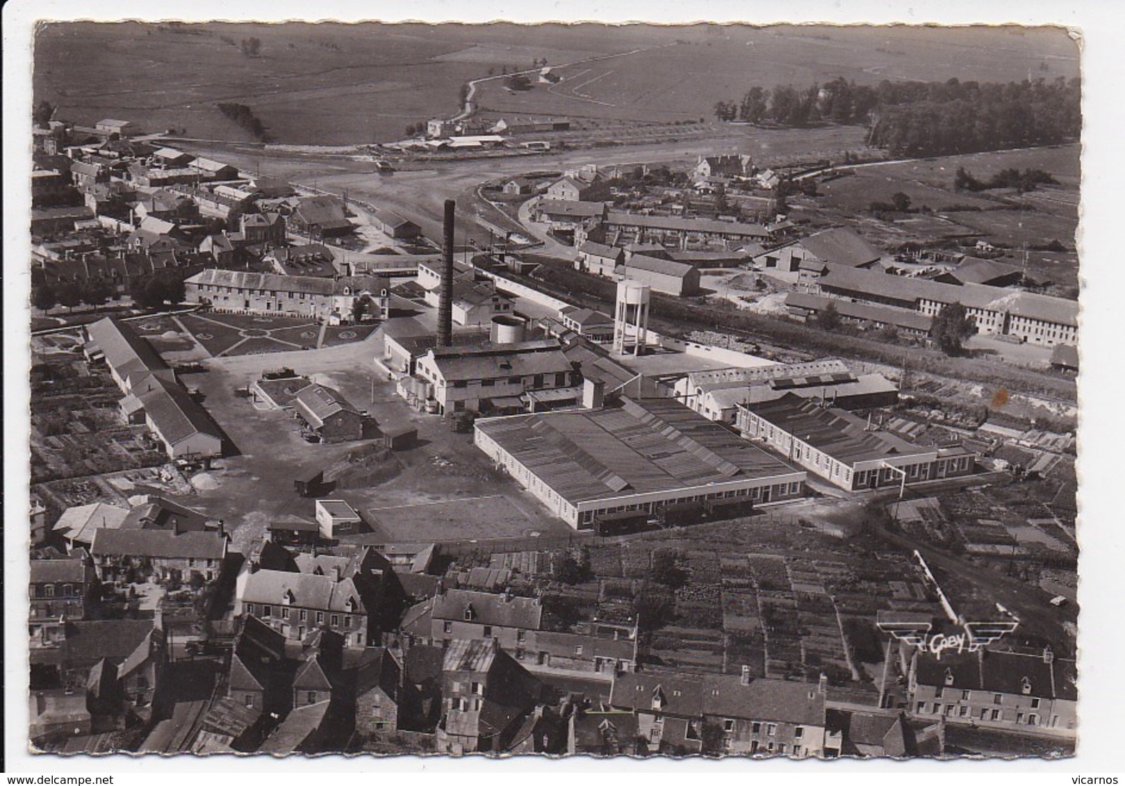 CPSM 40 CARENTAN Les Usines Du Lait Gloria - Carentan