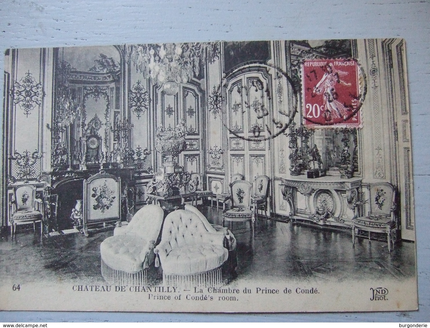 CHATEAU DE CHANTILLY / TRES BEAU LOT DE 25 CARTES / TOUTES LES PHOTOS