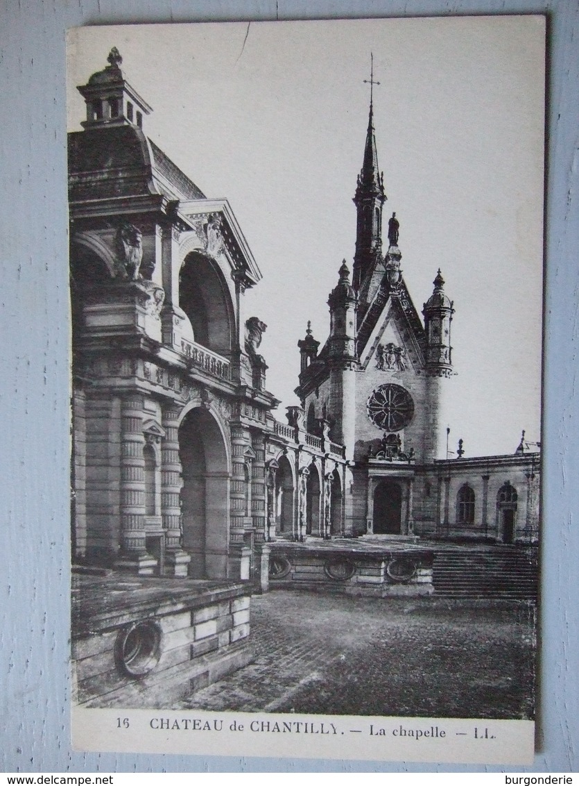 CHATEAU DE CHANTILLY / TRES BEAU LOT DE 25 CARTES / TOUTES LES PHOTOS