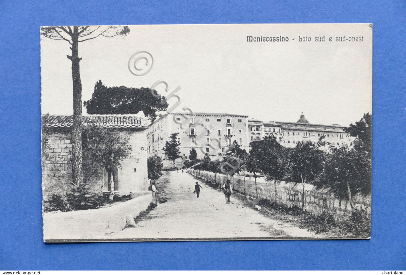 Cartolina Montecassino - Lato Sud E Sud-ovest - 1910 Ca. - Frosinone