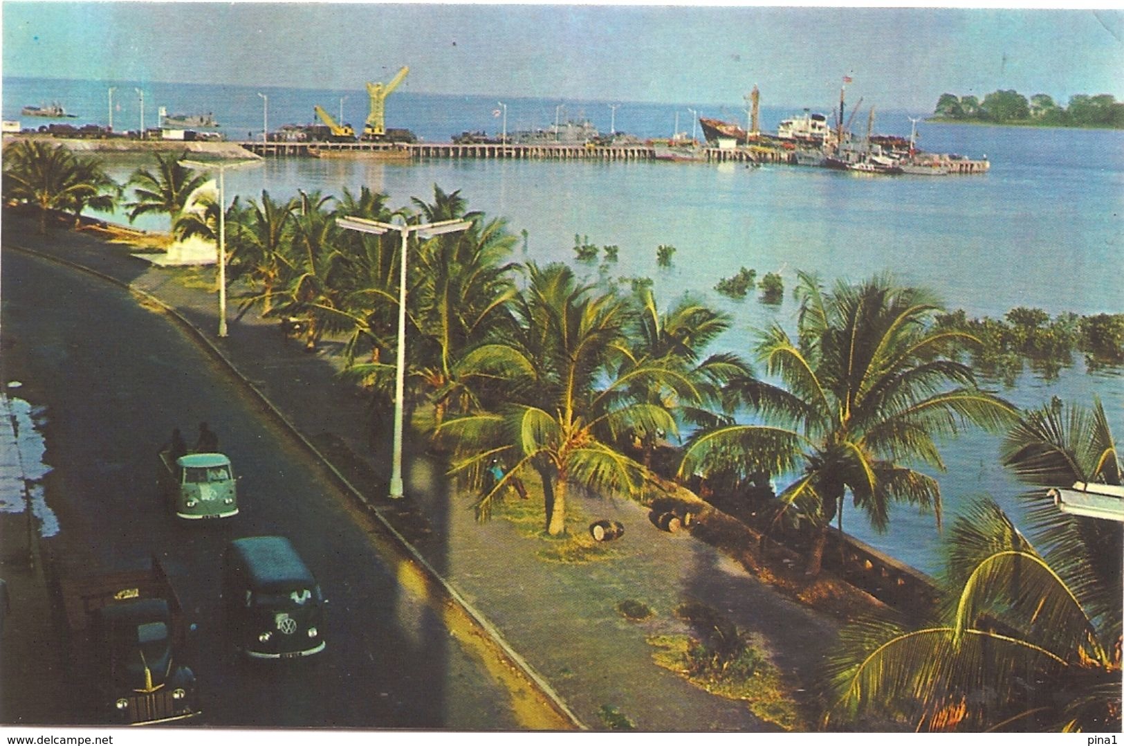 134 - Vista Da Ponte Caes  (Bissau) - Guinea-Bissau