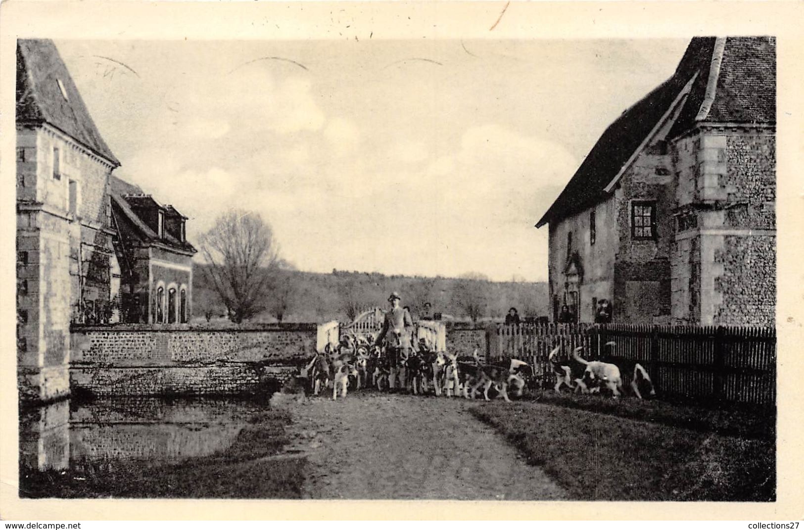 27-BEAUMONT-LE-ROGER- LE PRINCE DE CARAMAN CHIMAY ET SON EQUIPAGE - Beaumont-le-Roger