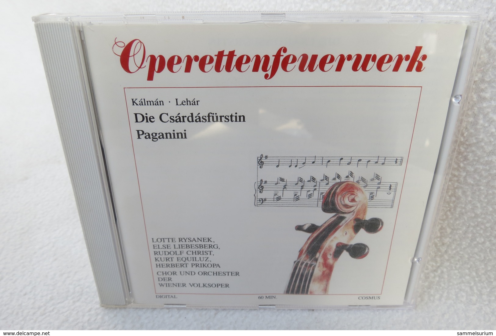 CD "Operettenfeuerwerk" Kálmán, Lehár - Opere