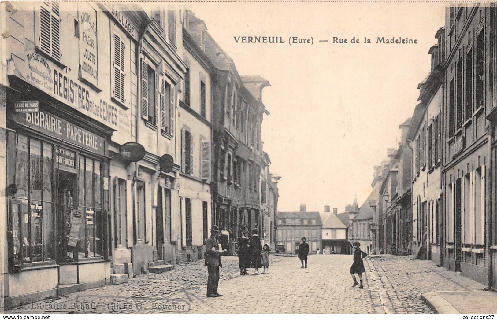 27-VERNEUIL-SUR-AVRE- RUE DE LA MADELEINE - Verneuil-sur-Avre