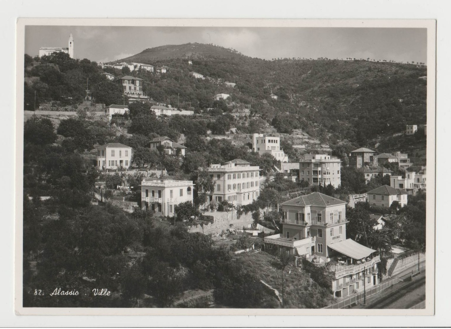 Carte Photo Alassio - Ville - N°82 - Other & Unclassified