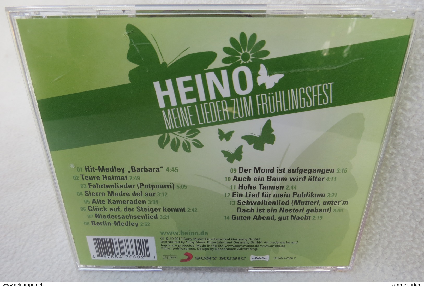 CD "Heino" Meine Lieder Zum Frühlingsfest - Autres - Musique Allemande