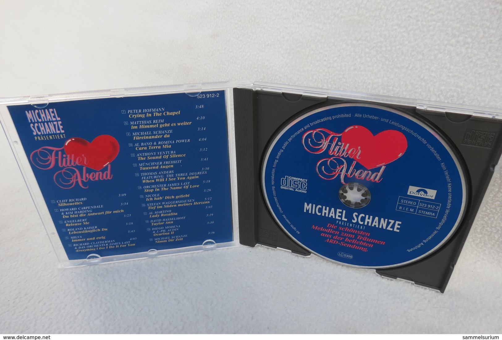 CD "Michael Schanze" Die Schönsten Melodien Zum Träumen Aus Der Beliebten ARD-Sendung Flitterabend - Sonstige & Ohne Zuordnung