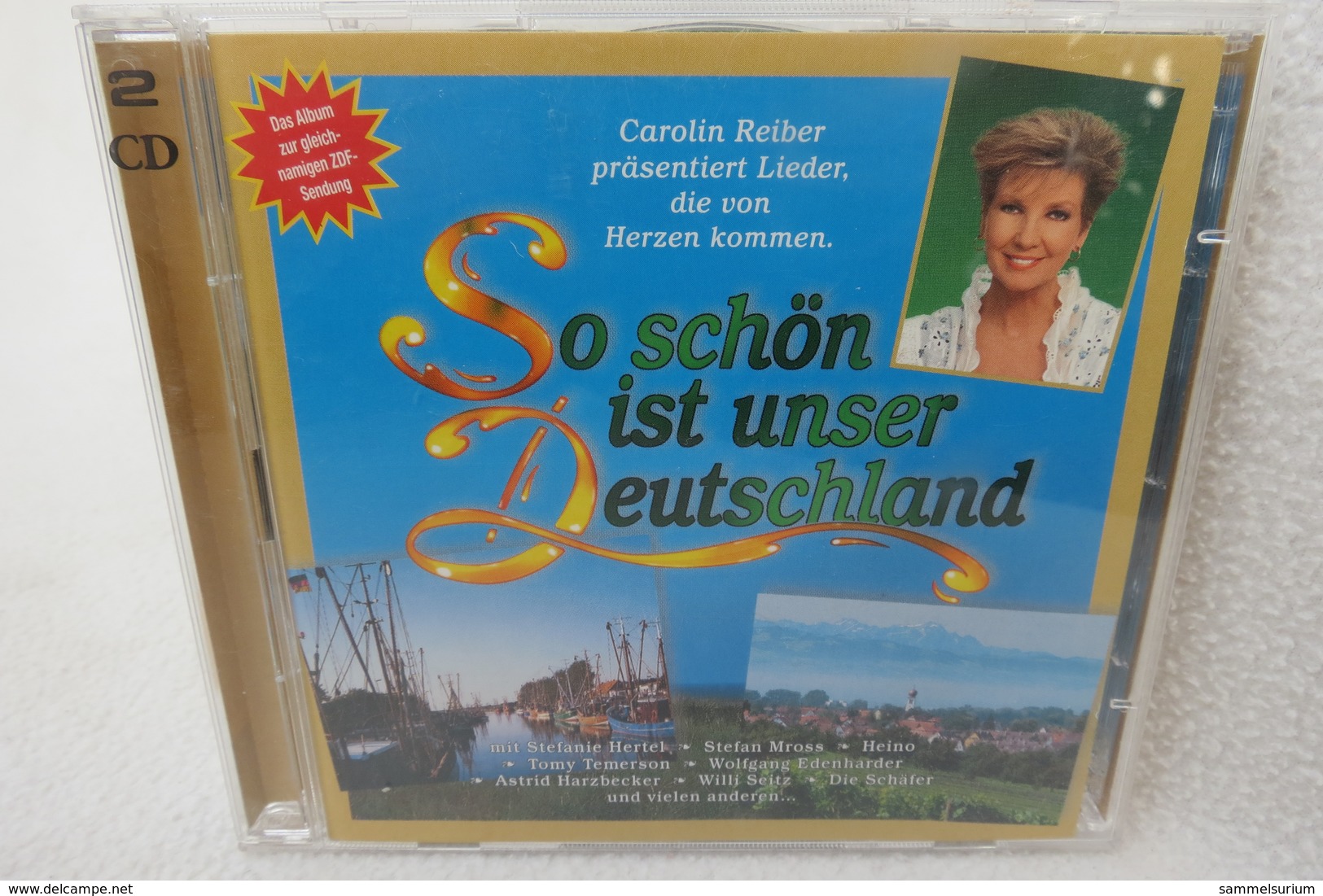 2 CDs "So Schön Ist Unser Deutschland" Caroline Reiber Präsentiert Lieder, Die Von Herzen Kommen - Autres - Musique Allemande