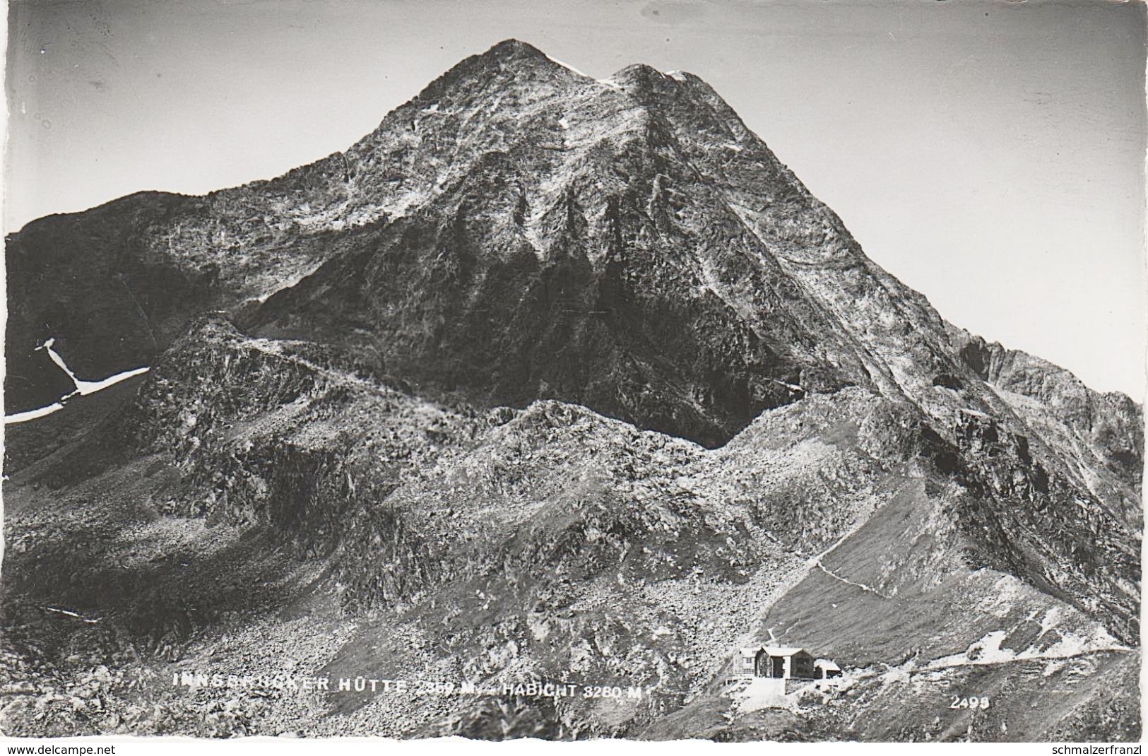 AK Innsbrucker Hütte Habicht Stempel A Gschnitz Gurns Stauden Gschnitztal Stubaital Tirol Österreich Austria Autriche - Neustift Im Stubaital