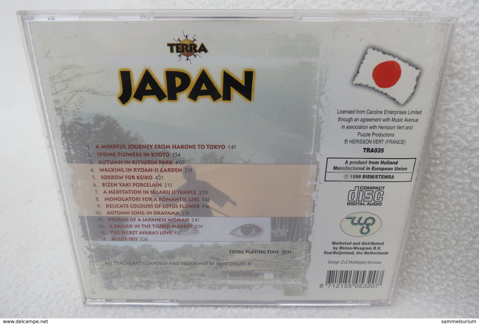 CD "Japan" Terra - Otros & Sin Clasificación