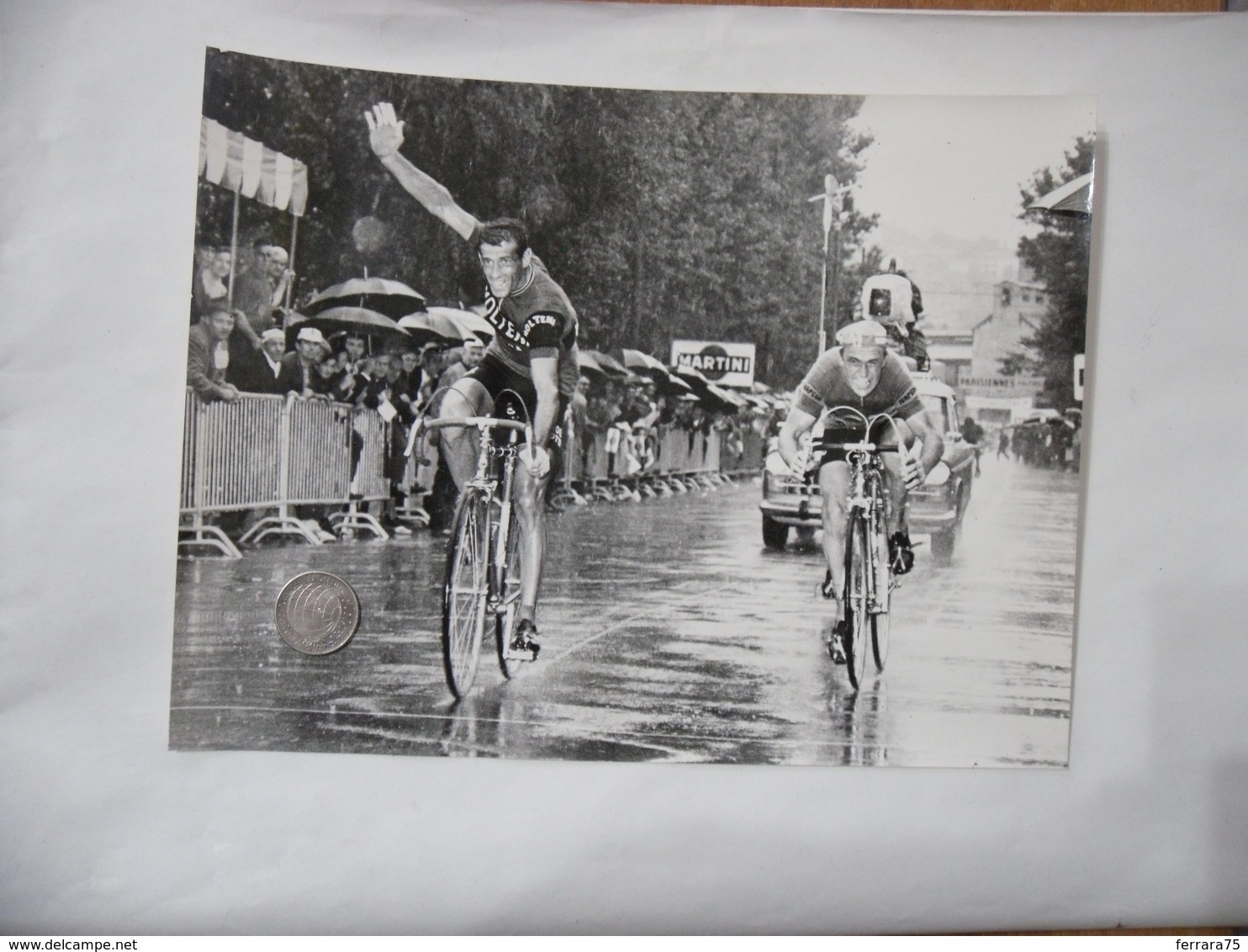 FOTO CICLISMO GIRO DEL TICINO 1966 GIUSEPPE FEZZARDI. - Ciclismo