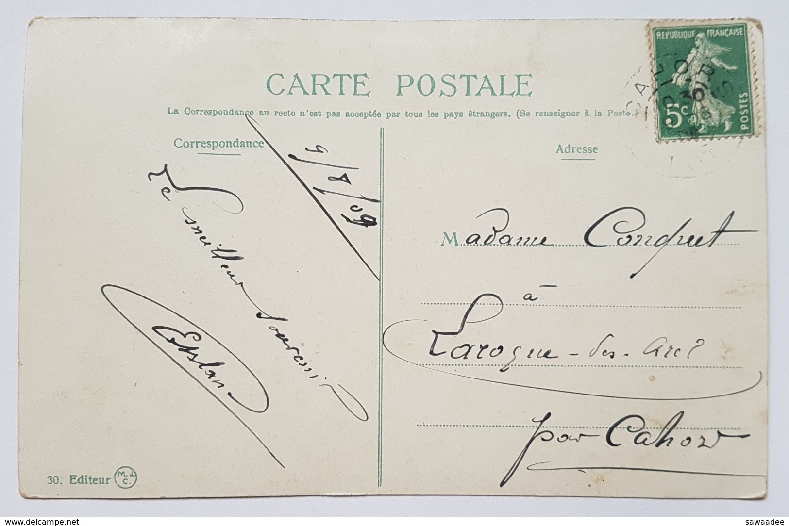 CARTE POSTALE - TURQUIE - CONSTANTINOPLE - VISITE DE L'EMPEREUR D'ALLEMAGNE - GUILLAUME II - DEBUT XX°- COLOREE - Turquie