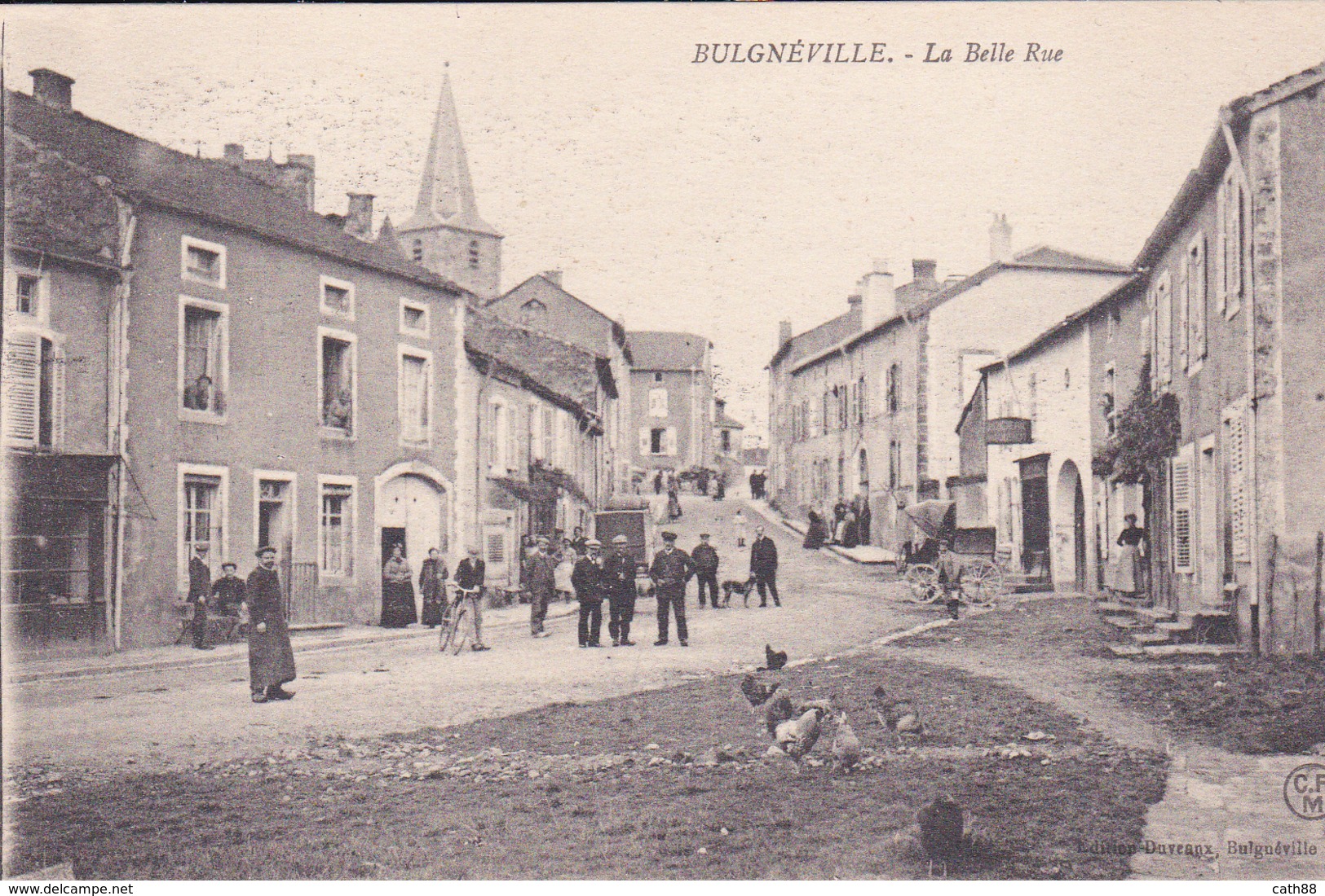 BULGNEVILLE - La Belle Rue - Bulgneville