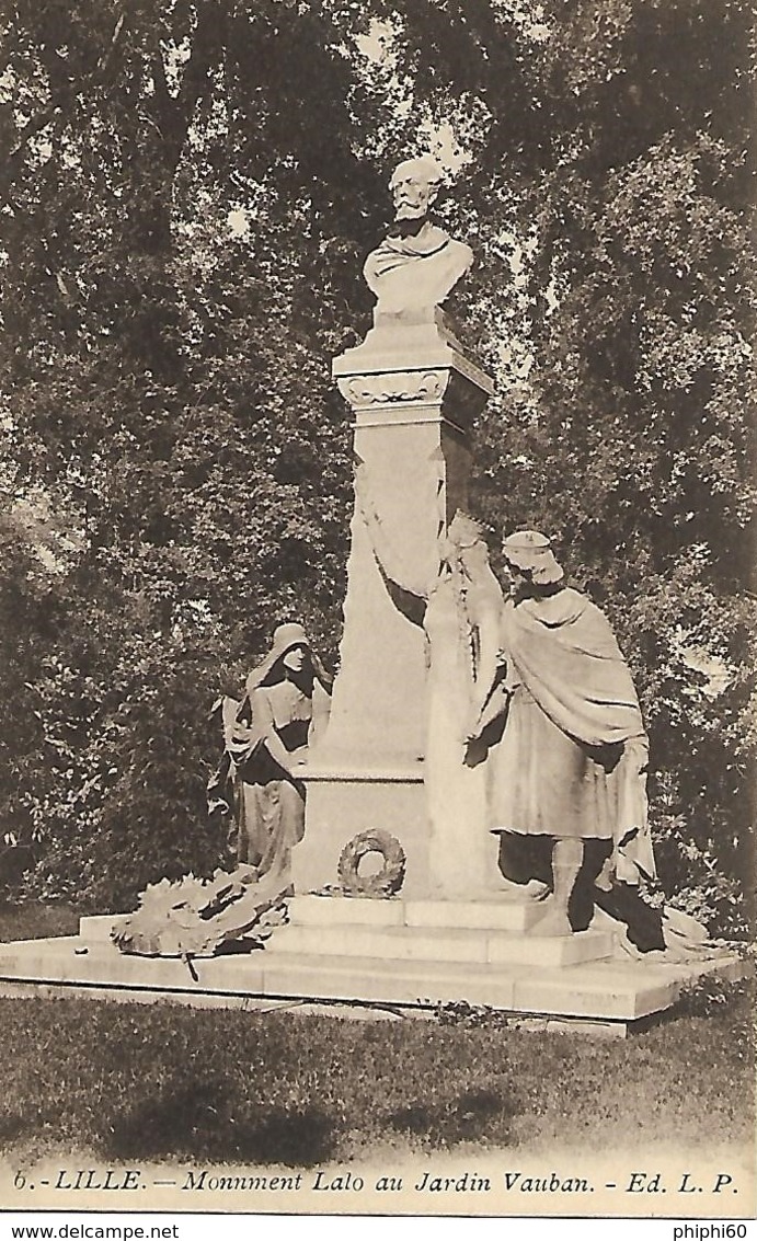 LILLE  -  59  -  Monument Lalo Au Jardin Vauban - Lille